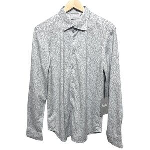 New Buki collection men’s  Paisley button down Sz M‎